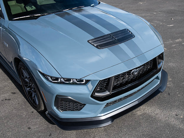 2024-UP FORD MUSTANG S650 | CARBON FIBER FRONT UPPER HOOD VENT INSERT