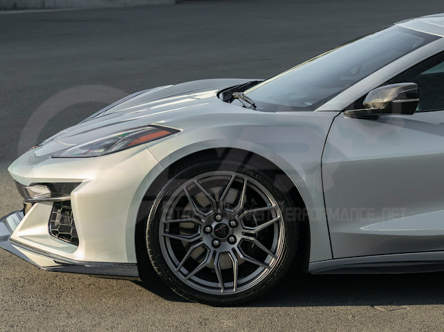 2023+ CHEVROLET CORVETTE C8 Z06 | CARBON FIBER FRONT BUMPER GRILLE INSERT PAIR