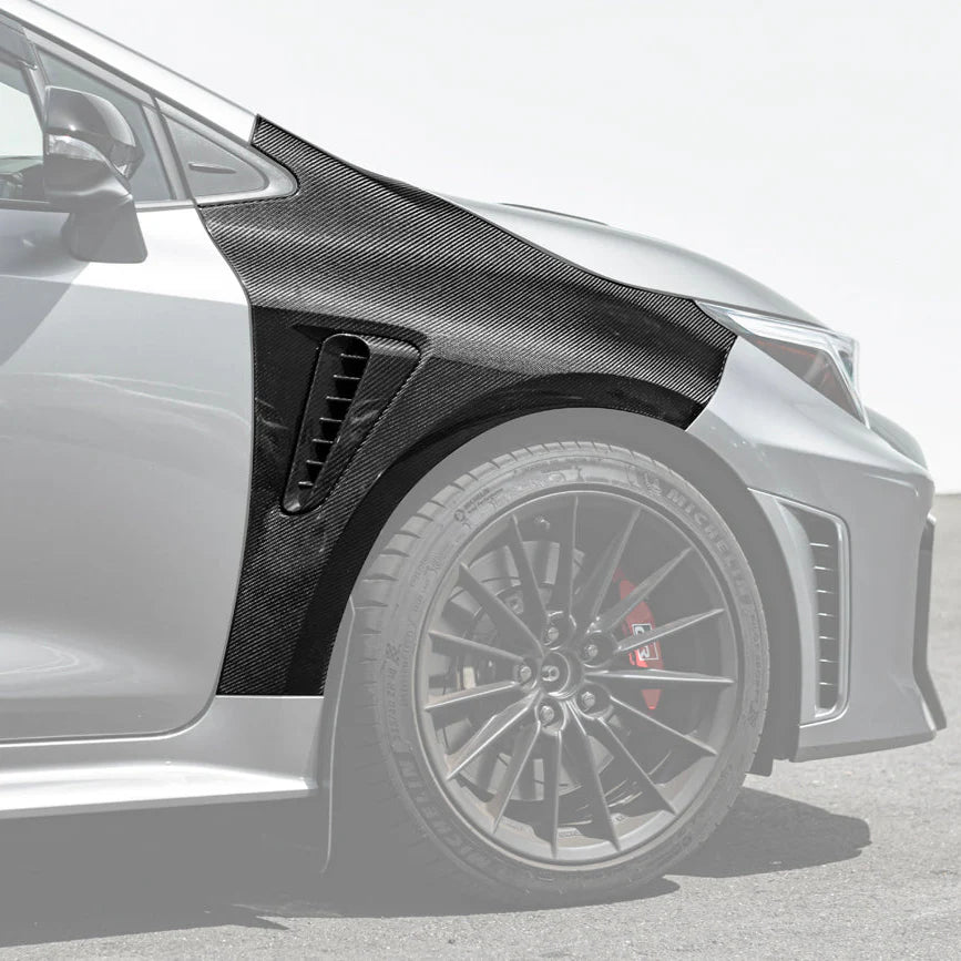 2023-UP GR COROLLA | FACTORY STYLE CARBON FIBER FRONT SIDE FENDERS WITH VENTS (PAIR)
