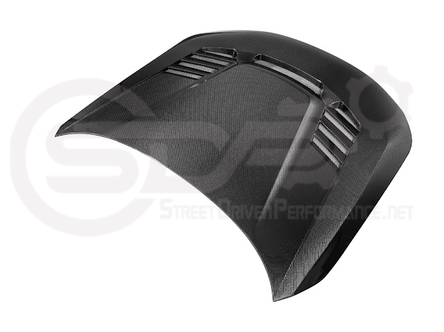 2023-Up BMW G87 M2 | V Style CARBON FIBER Front Vented Heat Extraction Hood