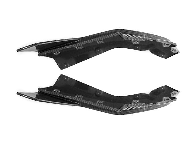 2021-Up BMW G82 / G83 M4 | M-Performance Style CARBON FIBER Rear Apron Lip Splitter Ground Effects (Pair)