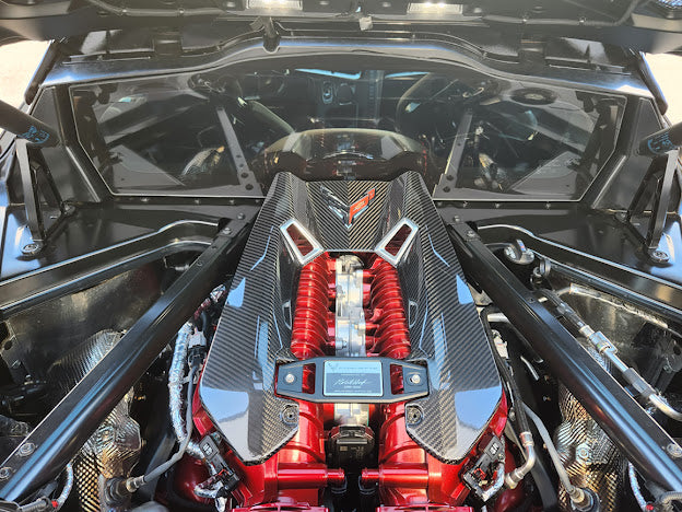 2023+ CORVETTE C8 Z06 CARBON FIBER ENGINE COVER