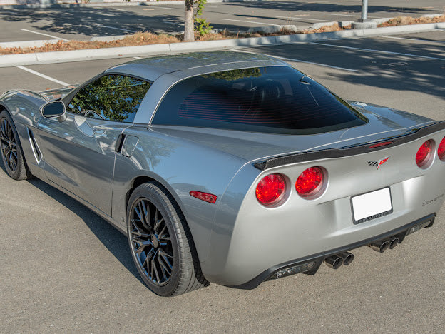 2005-2013 C6 Corvette - "ZR1 Style" Rear Trunk Lid Spoiler Wing- for all models