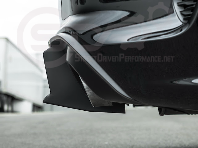 2020-UP DODGE CHARGER WIDEBODY | SRT PERFORMANCE TRACK STYLE REAR BUMPER DIFFUSER