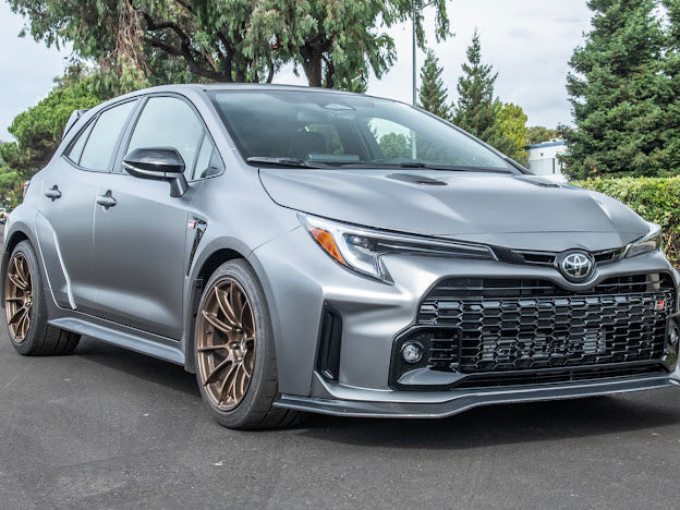 2023-UP TOYOTA GR COROLLA |GR STYLE FRONT LIP SPLITTER GROUND EFFECTS