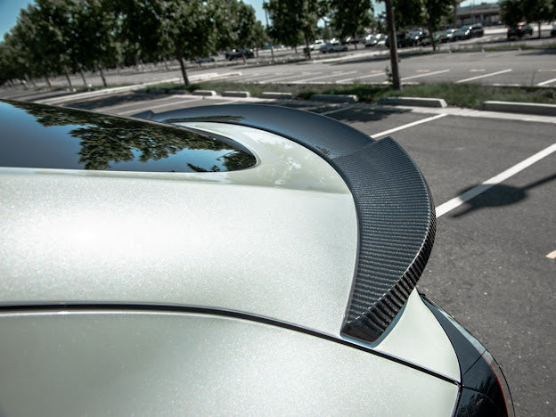 2020-UP TESLA MODEL Y CARBON FIBER REAR TRUNK LID SPOILER WING
