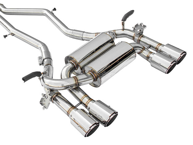 2014-2019 BMW F80 M3 & F82 / F83 M4 | MUFFLER AXLE BACK WITH RESONATED MID PIPE CAT BACK EXHAUST