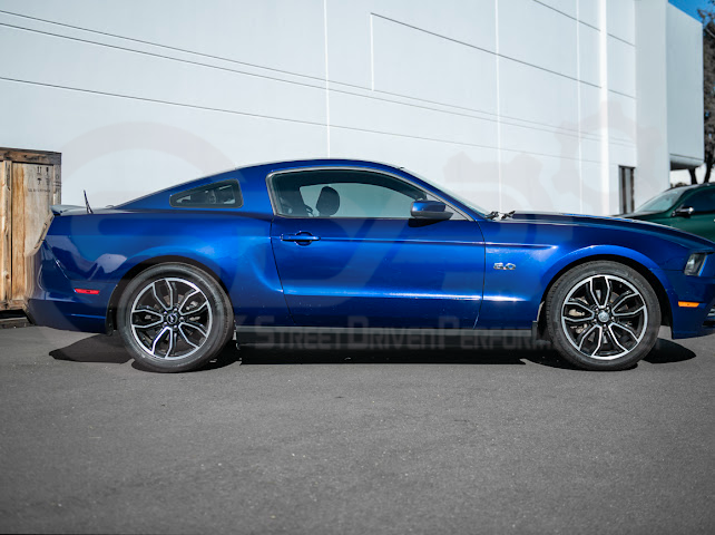 2010-2014 FORD S197 MUSTANG | GT500 STYLE SIDE SKIRTS EXTENSION PAIR ROCKER PANELS GROUND EFFECTS