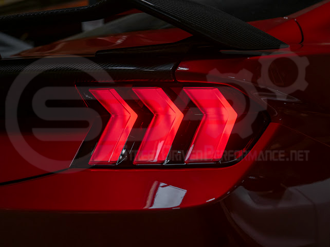 2024-Up Ford Mustang S650 | EURO Style Sequential Signal LED Clear Lenses Rear Taillights Pair