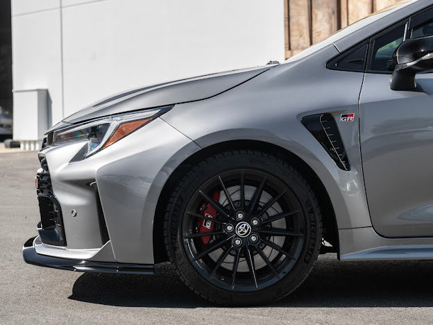 2023-UP TOYOTA GR COROLLA |GR STYLE FRONT LIP SPLITTER GROUND EFFECTS