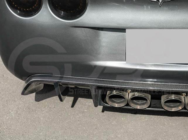 2005-2013 CORVETTE C6 | AGGRESSIVE STYLE REAR BUMPER DIFFUSER
