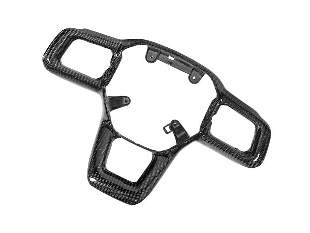 2024-Up Ford Mustang S650 | Carbon Fiber / Forged Carbon Fiber Steering Wheel Button Replacement