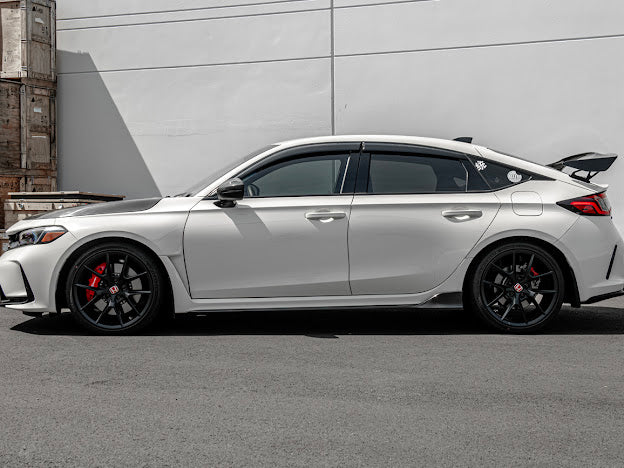 2022-UP HONDA CIVIC TYPE R | JDM STYLE CARBON FIBER SIDE SKIRTS ROCKER PANELS GROUND EFFECTS
