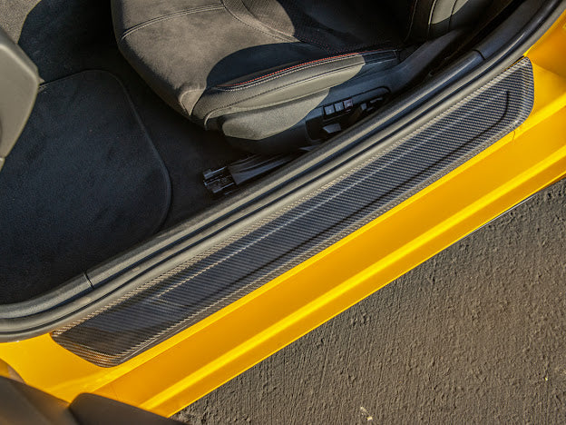 2020-Up Toyota GR Supra A90 A91 |JDM Factory Style CARBON FIBER Side Door Sill Plate Cover (Pair)