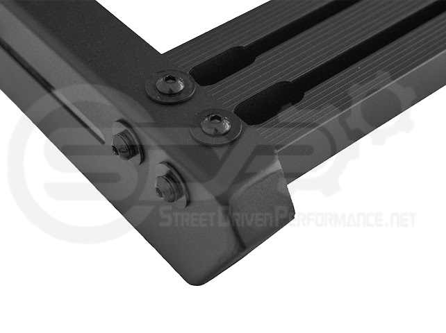 2016-2023 Toyota Tacoma | Extreme Off-Road Version 2 Carbon Steel Black Top Roof Rack Cargo Luggage Carrier