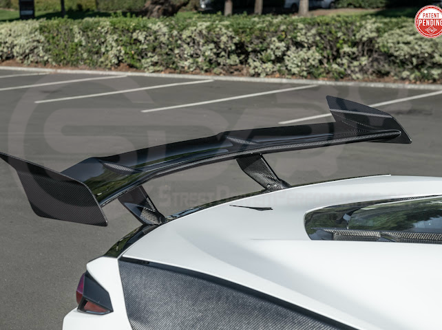 2020-UP CORVETTE C8 | ZR1 STYLE REAR WING SPOILER