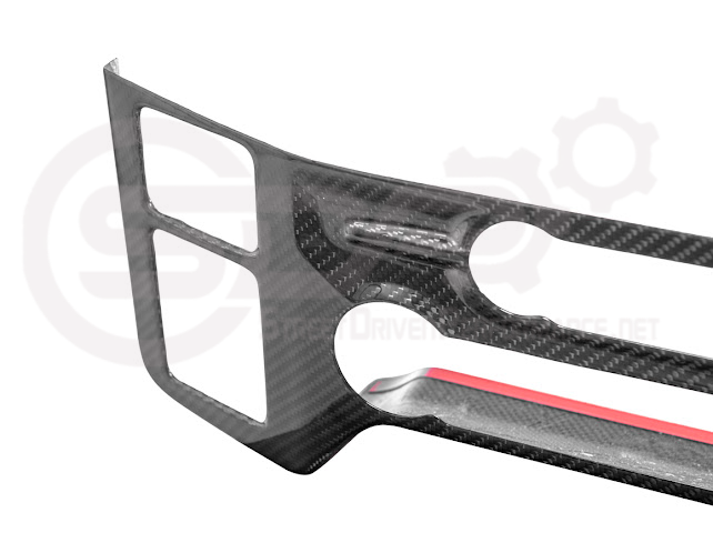 2021-UP FORD F-150 | FACTORY STYLE CARBON FIBER CENTER AC RADIO CONTROL PANEL COVER