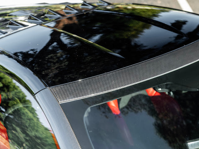 2020-UP CORVETTE C8 WINDSHIELD UPPER MOLDING TRIM SURROUNDING