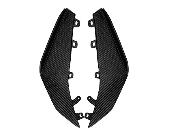 2023+ CHEVROLET CORVETTE C8 Z06 & E-RAY | CARBON FIBER FRONT SIDE CANARDS