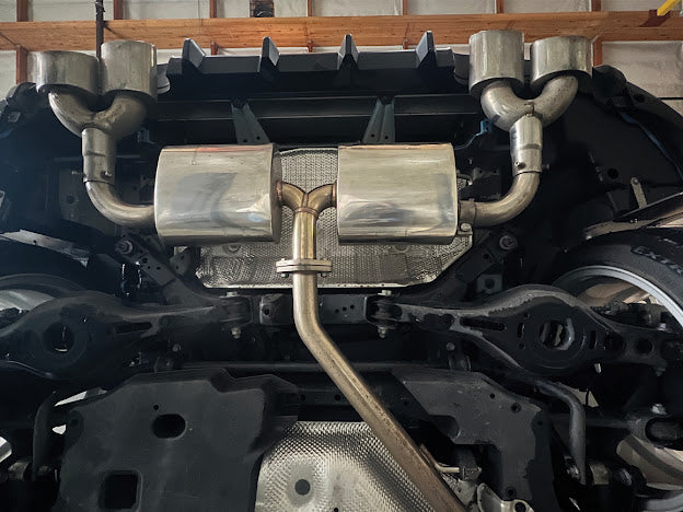 2019-PRESENT TOYOTA COROLLA HATCHBACK QUAD TIPS CAT BACK EXHAUST