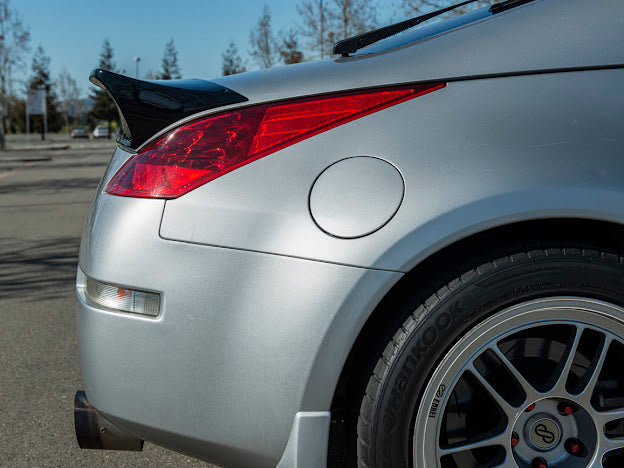 2003-2008 Nissan 350Z RB Style ABS Plastic Ducktail Rear Trunk Lid Wing Spoiler