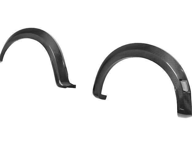 2021-UP F-150 RAPTOR | FACTORY STYLE CARBON FIBER SIDE FENDER FLARES REPLACEMENT (FRONT AND / OR REAR)