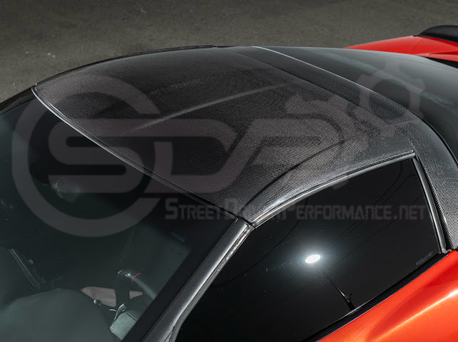 2005-2013 C6 Corvette - Carbon Fiber B-Pillar / Halo Cover
