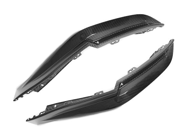 2021-Up BMW G80 M3 | Factory Style CARBON FIBER Rear Apron Lip Splitter Pair