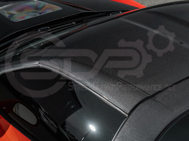 2005-2013 C6 Corvette - Carbon Fiber B-Pillar / Halo Cover