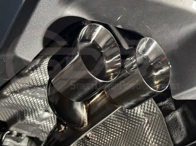 2025-PRESENT TOYOTA CAMRY SE & XSE | MUFFLER DELETE AXLE BACK EXHAUST (CHROME TIPS OR BURNT BLUE TIPS)