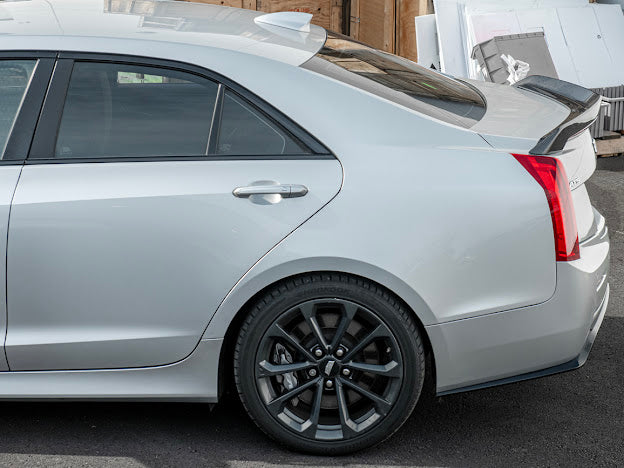 2016 - 2019 Cadillac ATS-V Sedan | Carbon Fiber SDP Style Rear Trunk Lid Spoiler Wing