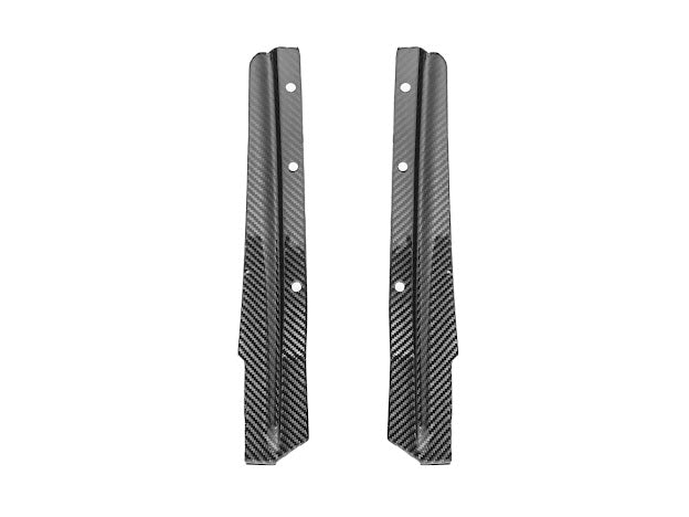 2019 CHEVROLET CORVETTE C7 ZR1 CARBON FIBER FRONT SPLITTER SIDE WINGLET EXTENSIONS (PAIR)