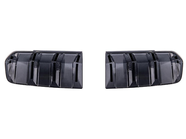 2024-UP FORD MUSTANG S650 | SMOKE TINTED REAR TAIL LIGHT TRIM BEZEL COVER