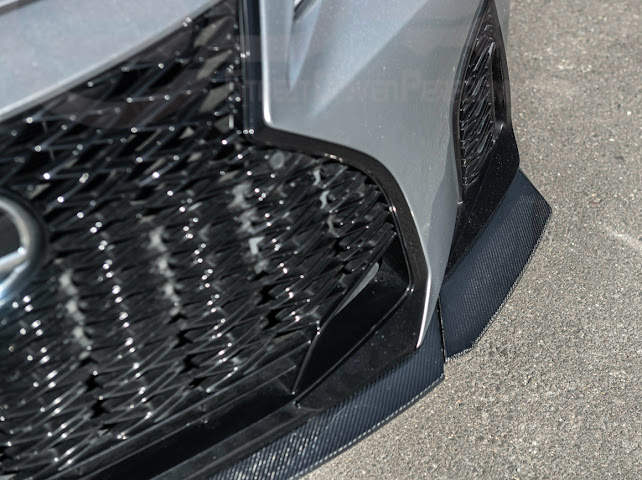2021-UP LEXUS IS300, IS350, IS500 | JDM NOVEL STYLE CARBON FIBER FRONT BUMPER LIP SPLITTER GROUND EFFECTS