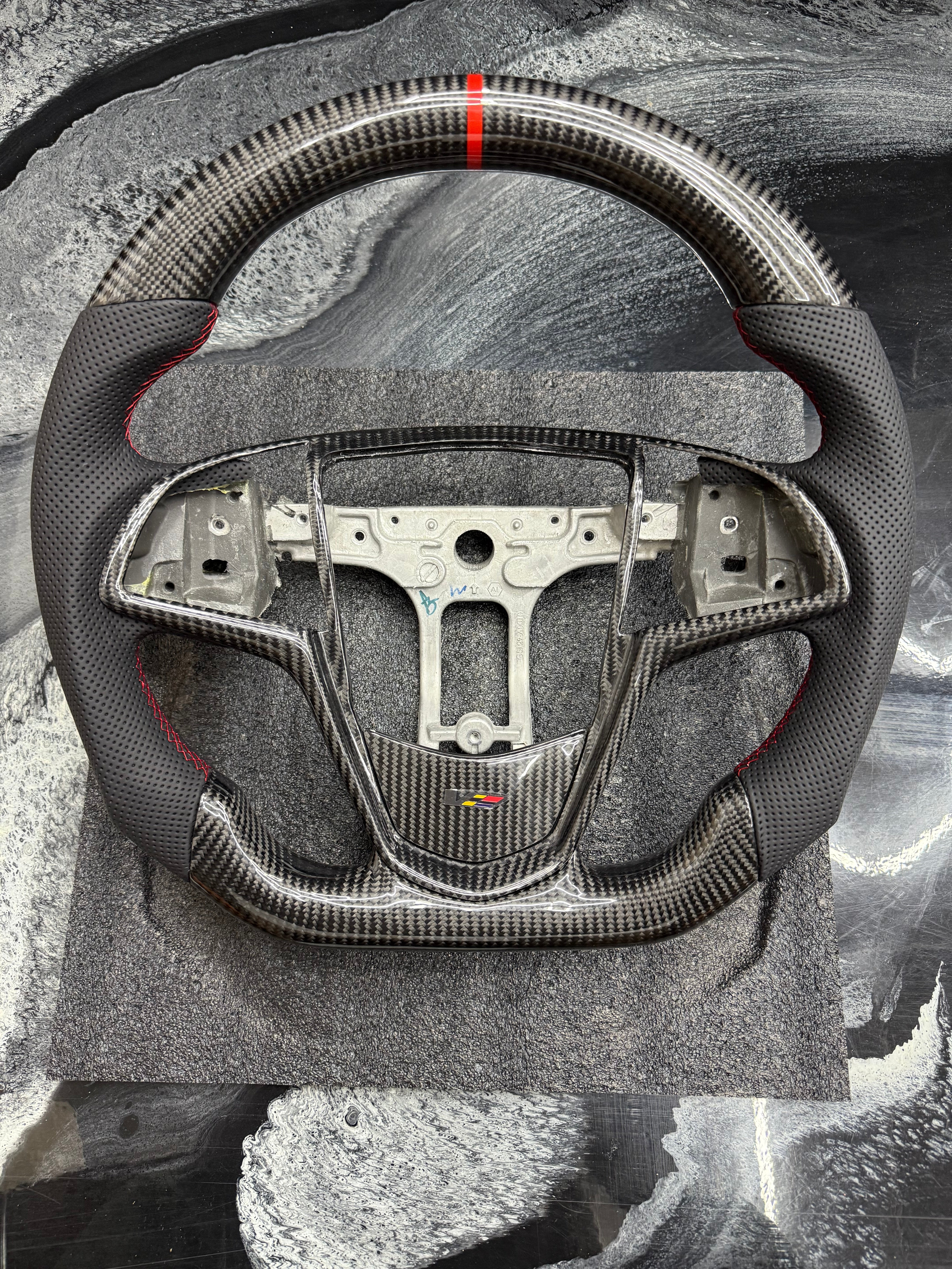 2014 - 2019 CADILLAC CTS, CTS-V "V3" & 2013-2019 ATS, ATS-V | Carbon Fiber Steering Wheels (IN STOCK NO WAIT TIMES)