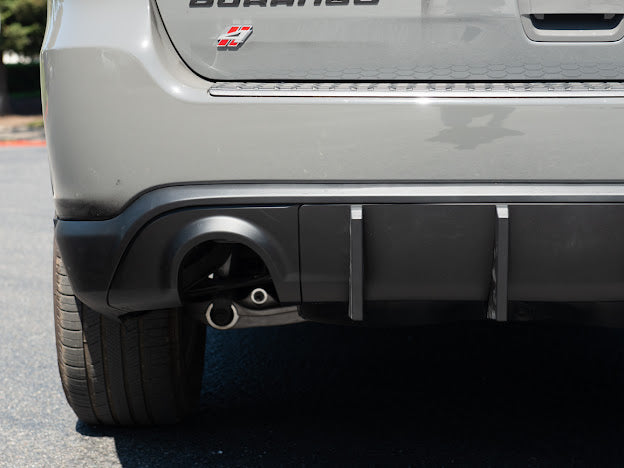 2014+DODGE DURANGO REAR BUMPER DUAL TIPS DIFFUSER