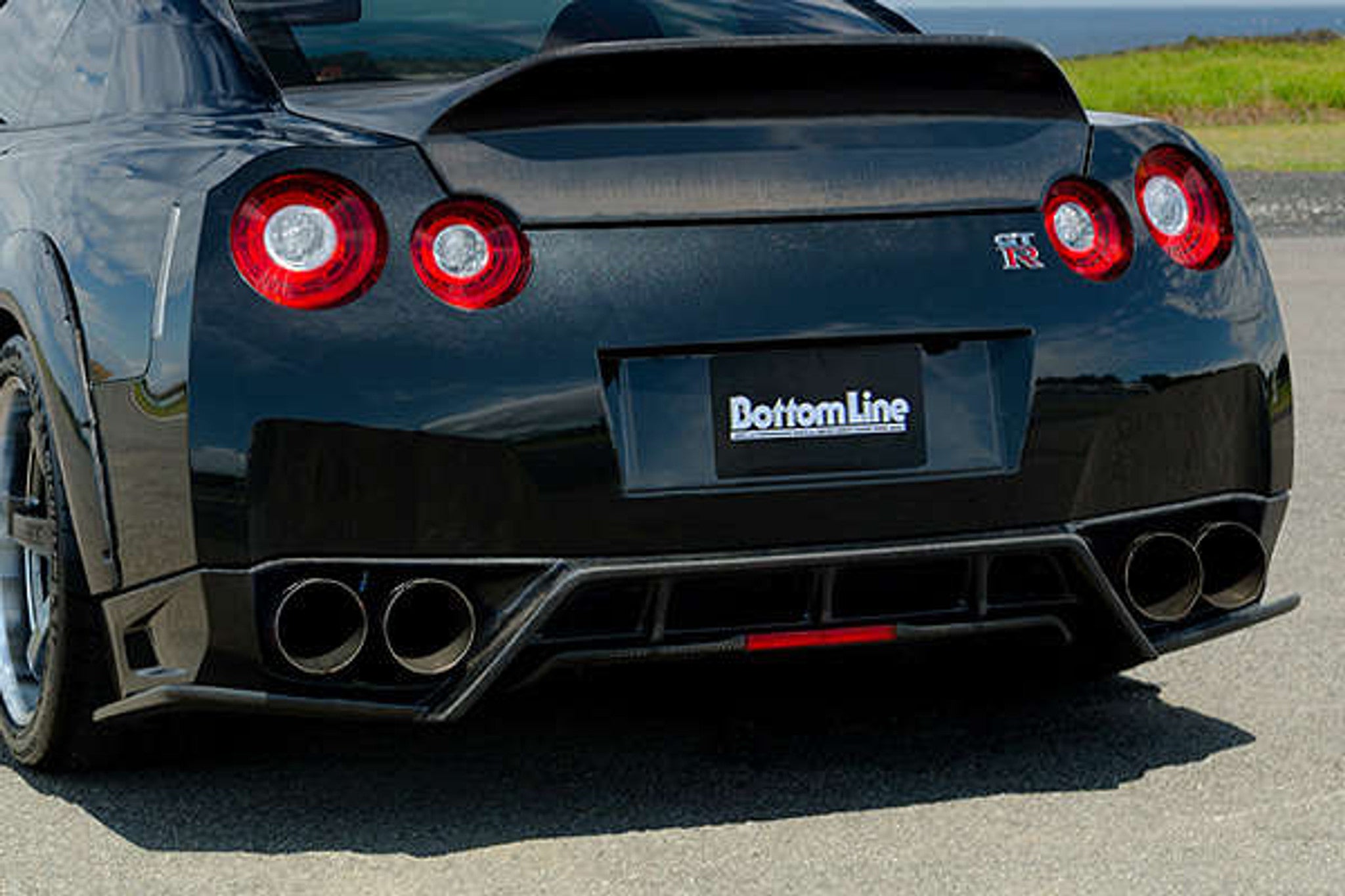 Charge Speed 2012-2016 Nissan GTR R35 Chuki Bottom Line FRP Complete Lip Kit