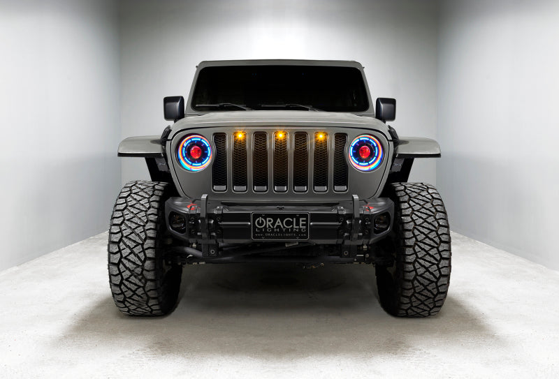 Oracle Oculus Bi-LED Projector Headlights for Jeep JL/Gladiator JT - w/ Simple Controller