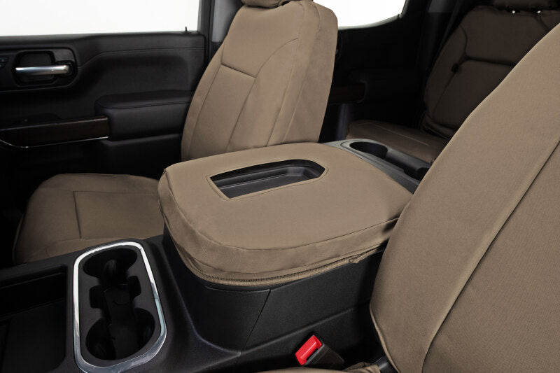 Covercraft 15-24 Ford Edge Endura PrecisionFit Custom Front Row Seat Covers - Tan/Tan