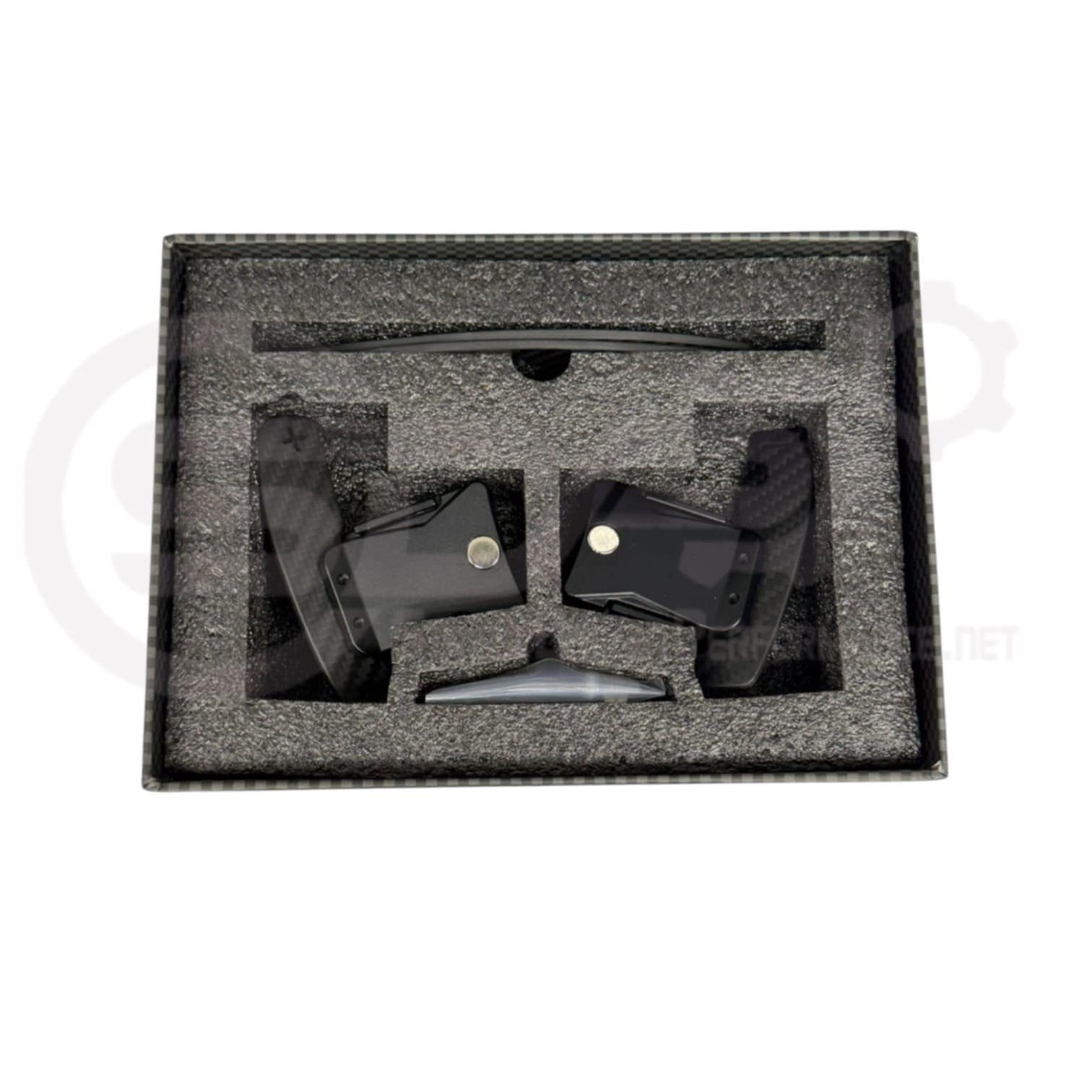 2015 - 2023 Ford Mustang S550 | Custom Carbon Fiber Magnetic Paddle Shifters