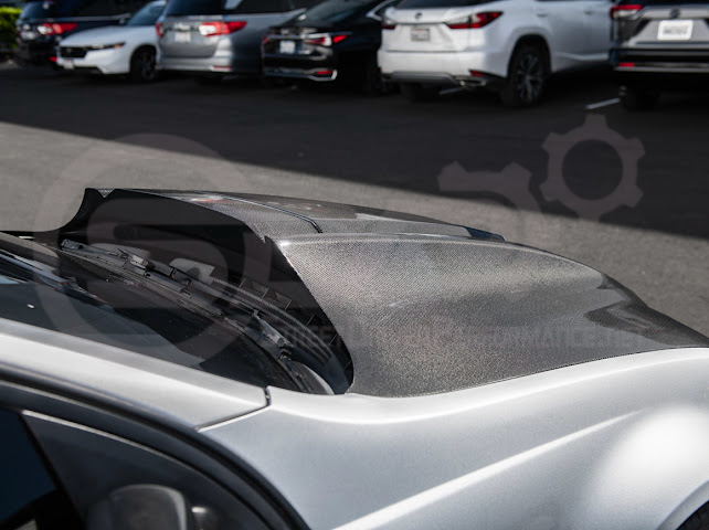 2008-2009 PONTIAC G8 CARBON FIBER ZR1 STYLE FRONT VENTED COWL HOOD