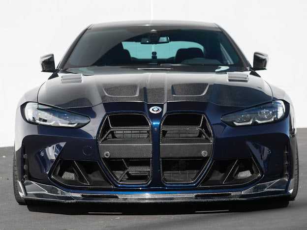 2021+ BMW G80 M3 & 2021+ BMW G82 / G83 M4 | SDP PERFORMANCE  STYLE CARBON FIBER FRONT HOOD