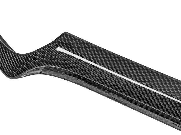 2015-2018 W205 Mercedes C-Class AMG Sport CARBON FIBER Front Bumper Lower Lip Splitter Ground Effects