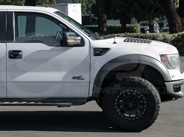 2009-2014 Ford F-150 Raptor SVT | Factory Style Carbon Fiber Mirror Covers Replacement