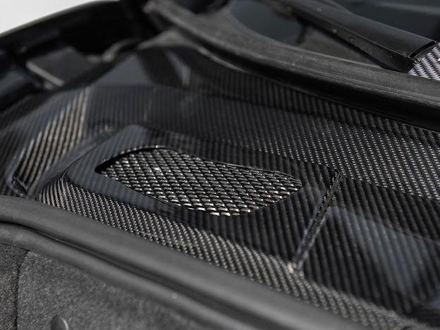 2020+ C8 Corvette - CARBON FIBER FRONT TRUNK TRIM KIT REPLACEMENT