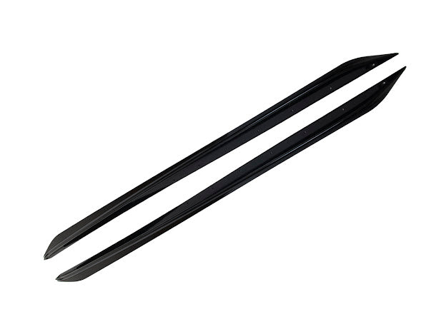 2019-Up BMW G20 3-Series | M-Sport Style GLOSSY BLACK Side Skirts Rocker Panel Ground Effects