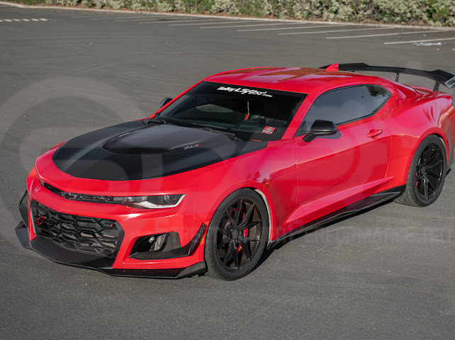 2016-2024 6TH GEN CAMARO ZL1 SIDE SKIRTS ROCKER PANLES GROUND EFFECTS