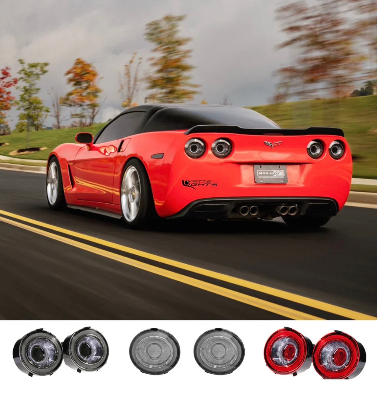 2005-2013 CORVETTE C6 | MORIMOTO GEN 2 XB LED TAIL LIGHTS