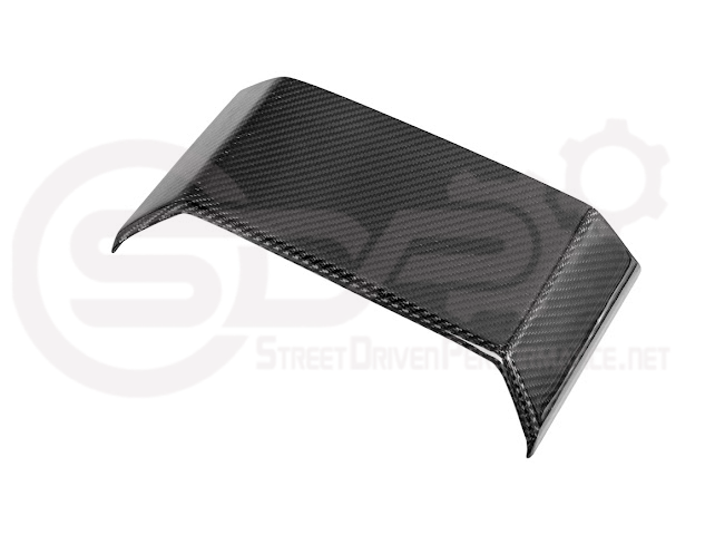 2024-Up Tesla Cybertruck | Interior DRY Carbon Fiber Rear Display Upper Cover
