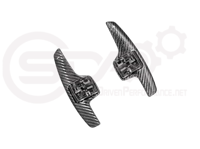 2014-2019 CHEVROLET CORVETTE C7 | CARBON FIBER FACTORY EXTENDED STYLE PADDLE SHIFTERS PAIR